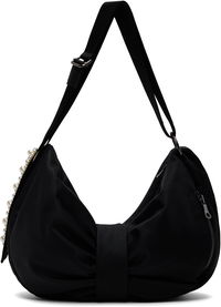 Simone Rocha Pearl-Embellished Sling Bow Bag