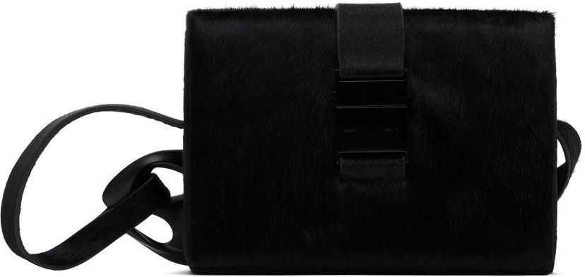 Skuldertaske HELIOT EMIL HELIOT EMIL Pony Hair Solely Box Bag Sort | PRESS25_15_72_BLK01_CO