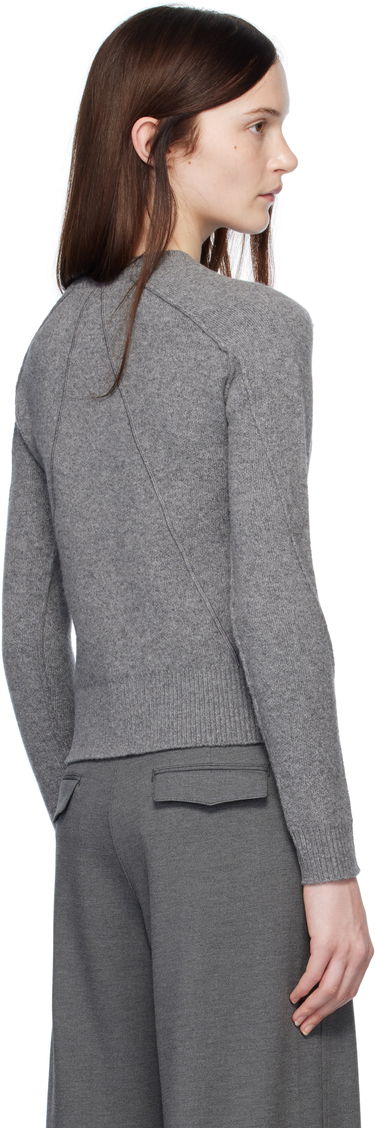 Sweater rag & bone Bridget Wool Cardigan Grå | WAS24H007MM07, 2
