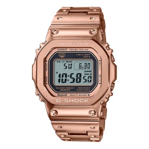 Ur CASIO G-Shock Full Metal Tough Solar Bluetooth Multi Band 6 Watch Metalisk | GMW-B5000GD-4
