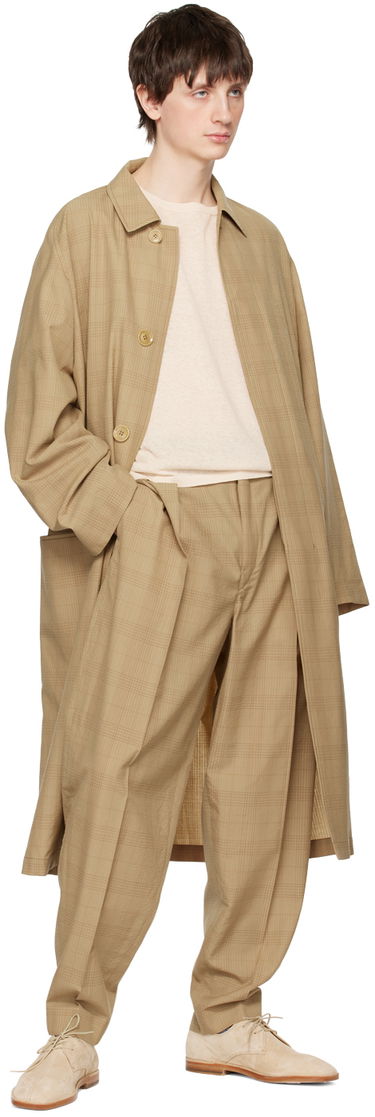 T-shirt LEMAIRE Boxy Long Sleeve T-Shirt Beige | TO1052 LK1003, 3