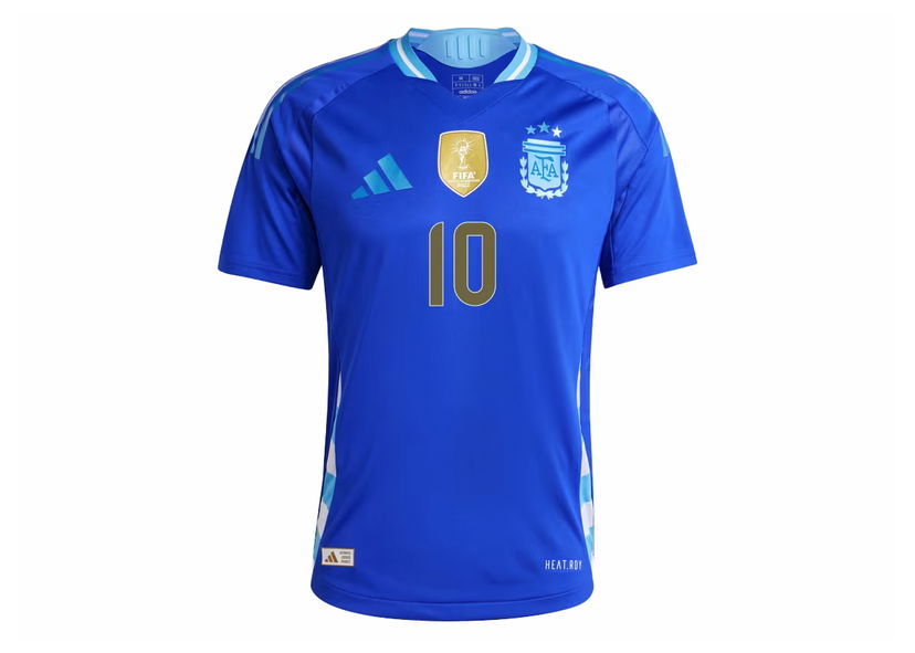 Jersey adidas Originals adidas Argentina 2024/25 Messi Away Authentic Jersey Lucid Blue/Blue Burst Mørkeblå | JN1507
