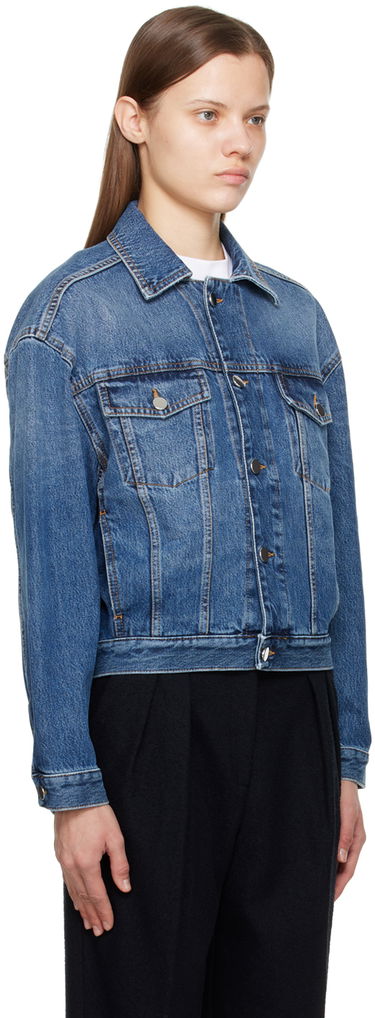 Jakke Loulou de Saison Loulou de Saison Dave Denim Jacket Blå | DAVE, 4