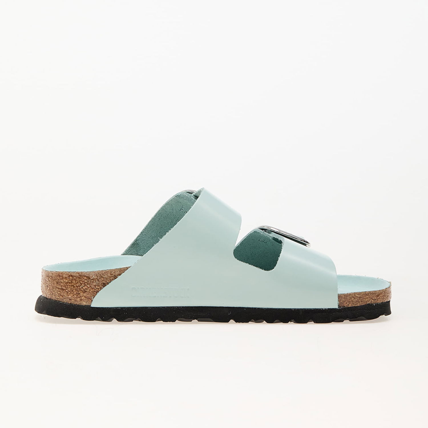Sneakers og sko Birkenstock Arizona Big Buckle Natural Leather Patent W Turkis | 1026495, 1