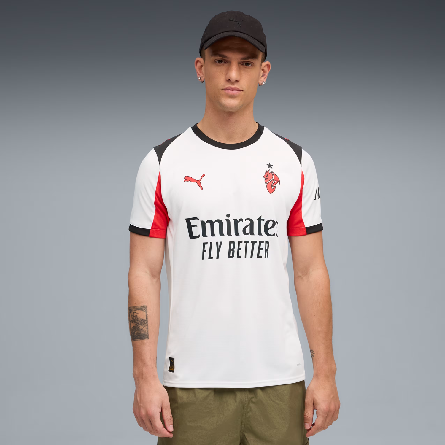 Jersey Puma Puma ACM Away Replica Jersey 2025/26 Hvid | 779971-02, 1