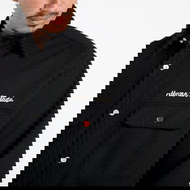 Skjorte Human Made HUMAN MADE Oversized Shirt Sort | HM30SH014BK, 1