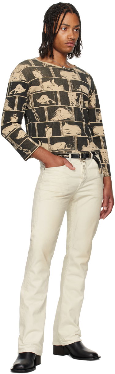 Jeans Enfants Riches Déprimés Enfants Riches Déprimés Classic Flare Leg Jeans Hvid | 050-401, 4