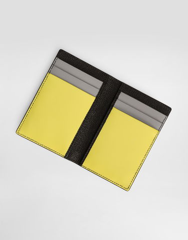 Tegnebog Dolce & Gabbana Dolce & Gabbana Dauphine Print Card Holder Gul | BP3323A6N738Z857, 3