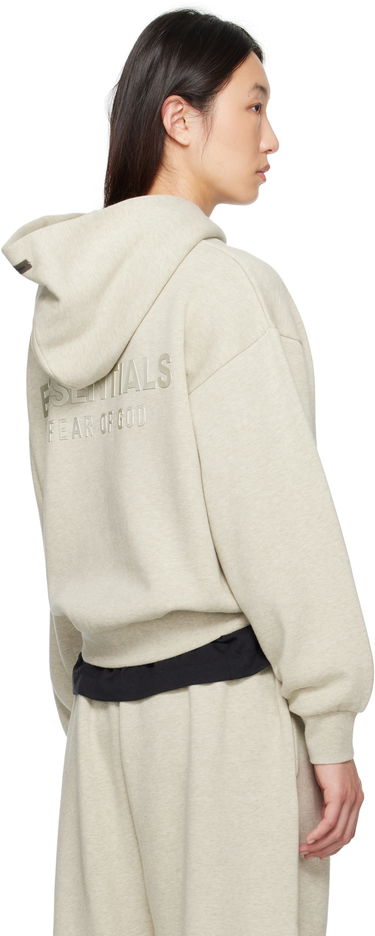 Sweatshirt Fear of God Fear of God ESSENTIALS Classic Fit Hoodie Beige | 192SP255542FW, 2