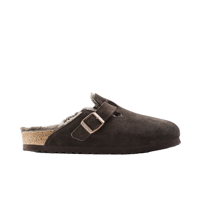 Sneakers og sko Birkenstock Boston Shearling Suede Mocha Brown Brun | 1006408/1006409