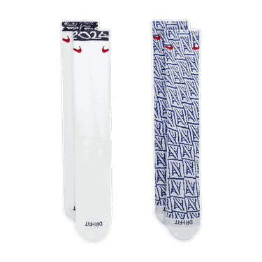 Sokker Nike USA Everyday 2 Pairs Flerfarvet | PAB400-900, 0