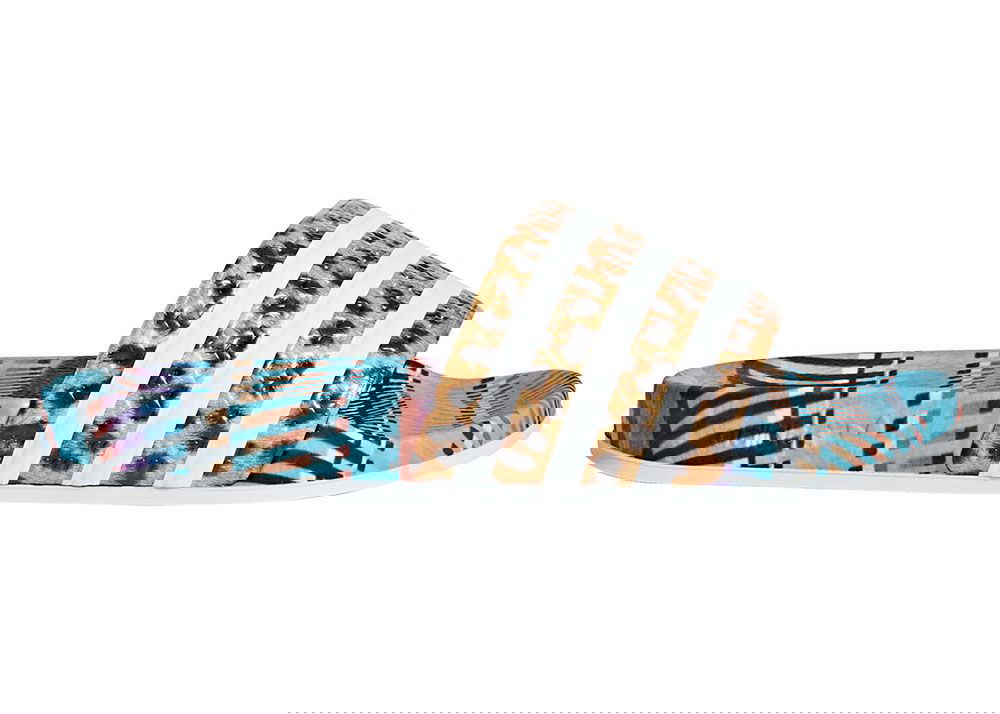 Sneakers og sko adidas Originals Adilette Slides The Farm Brazilian Dance (W) Flerfarvet | CM8223, 0