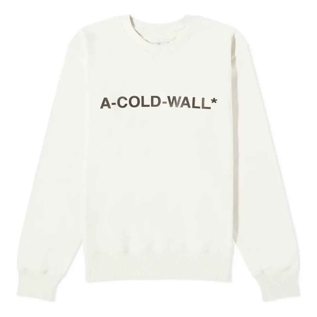 Sweater A-COLD-WALL* A-COLD-WALL* Essential Logo Crewneck Sweatshirt Hvid | ACWMW056-BONE, 0