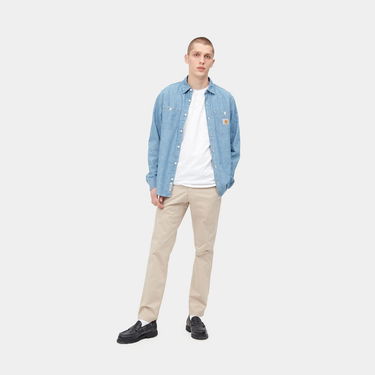 Bukser Carhartt WIP Sid Pant "Wall rinsed" Beige | I027955_G1_02, 3