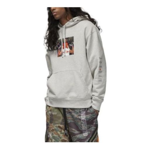Sweatshirt Jordan UNDEFEATED Collaboration Men's Hoodie Grå | DX6318-050