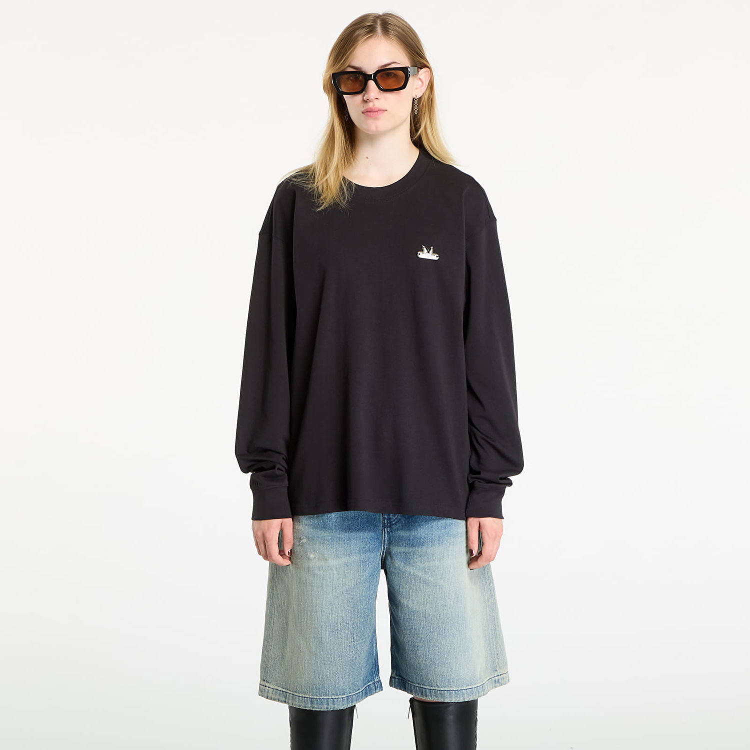T-shirt Footshop Playboy x FTSHP Cover Longsleeve Tee UNISEX Black Sort | FTSHP_531, 1
