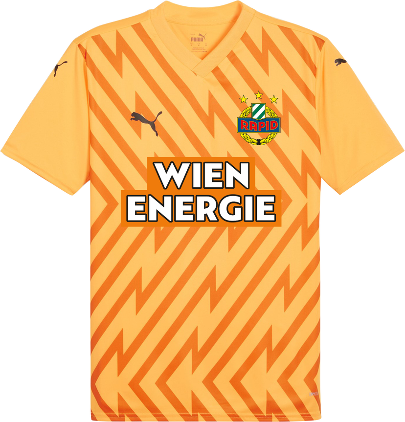 Jersey Puma Puma SK Rapid Goalkeeper Jersey 2024/25 Orange | skr705740-61