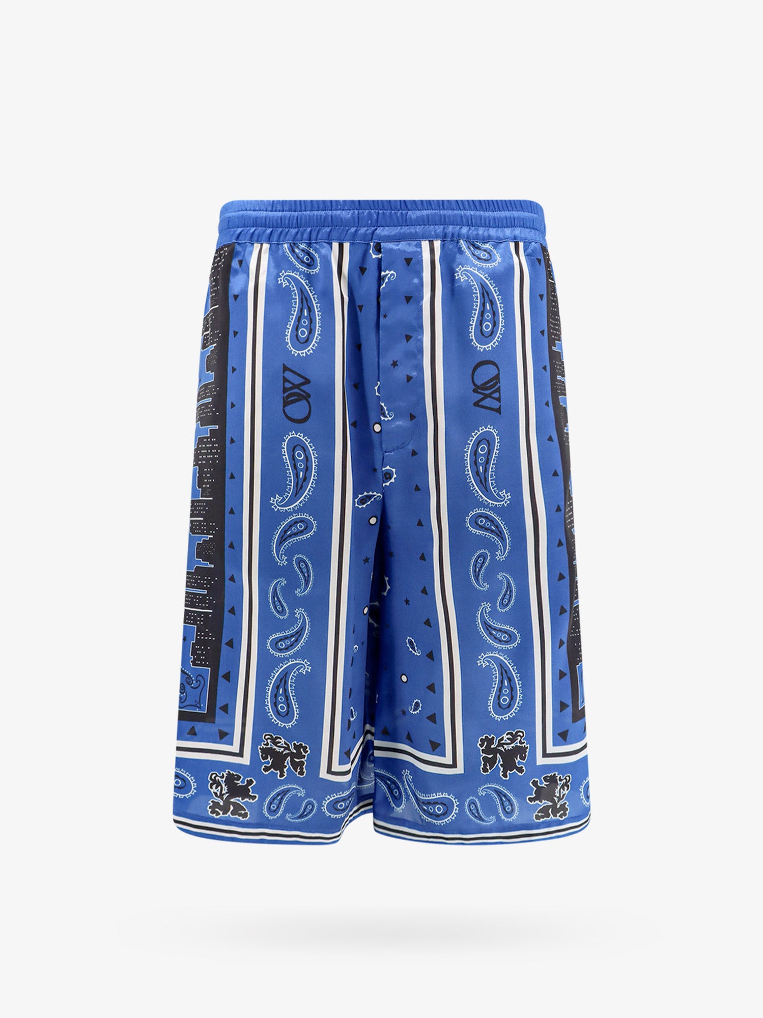 Shorts Off-White BERMUDA SHORTS - OFF WHITE Blå | OMCB092S24FAB0014600, 0