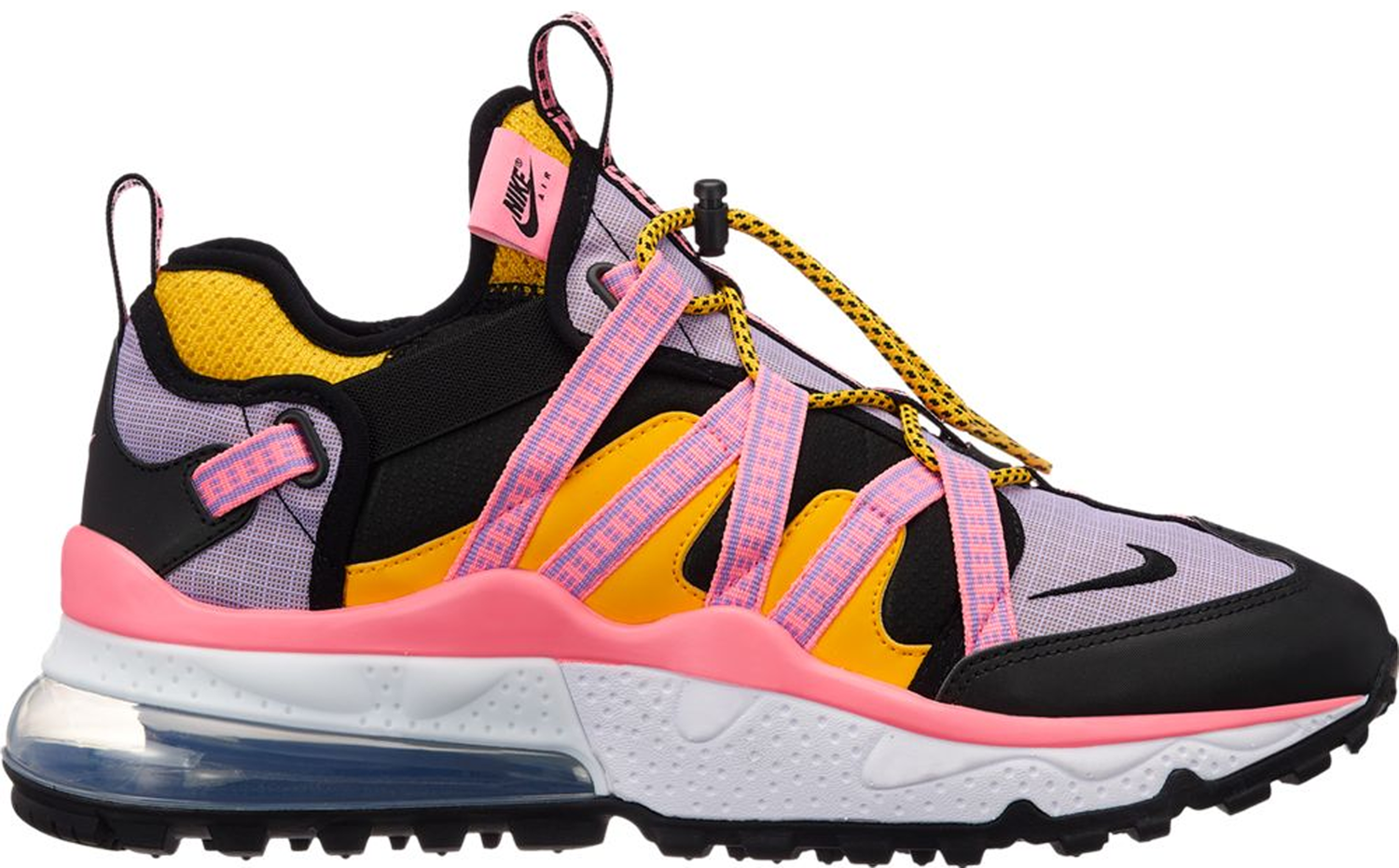 Sneakers og sko Nike Air Max 270 Bowfin Black Atomic Violet Amarillo Lyserød | AJ7200-004, 0