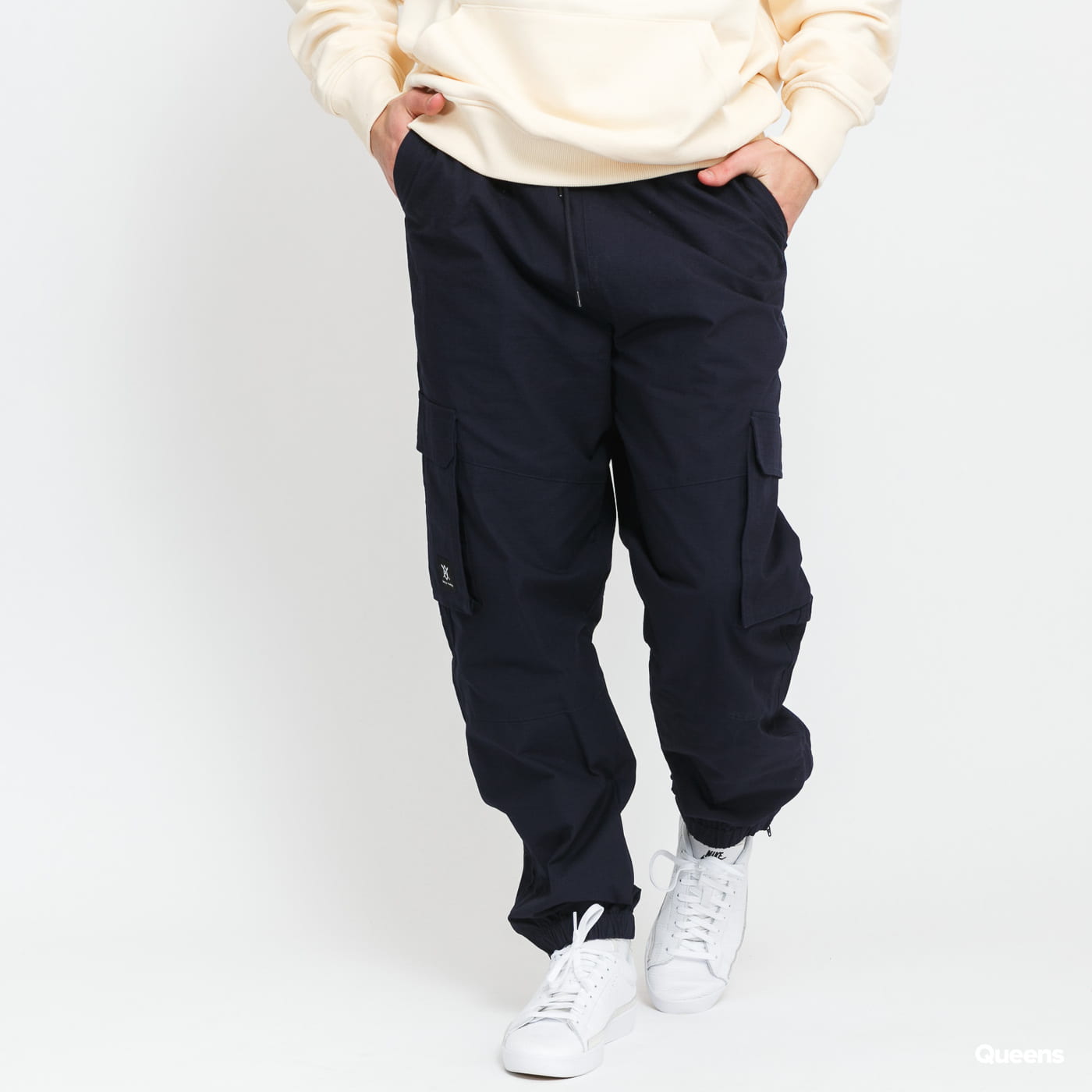 Bukser og jeans DAILY PAPER Mashun Pants Mørkeblå | 2211195, 0