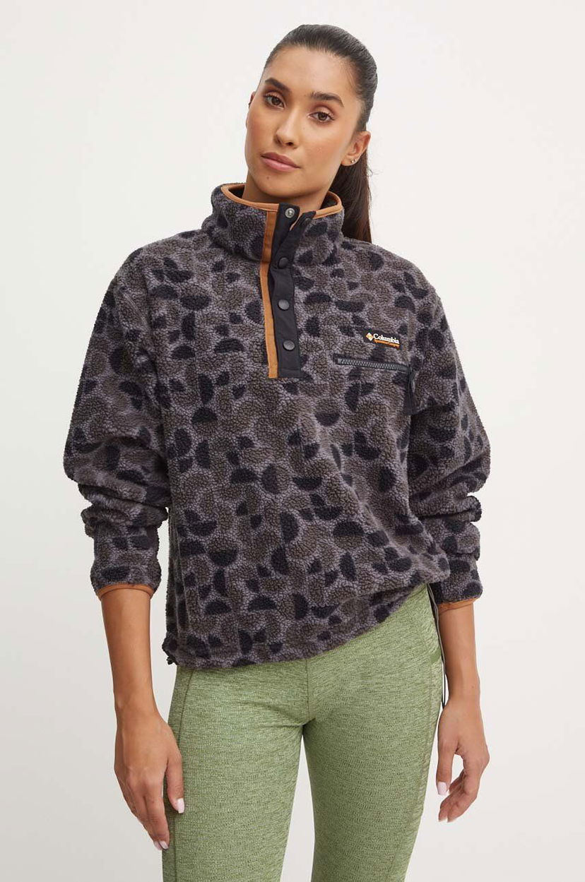 Sweatshirt Columbia Sweatshirt Animal Print Sort | 2098501