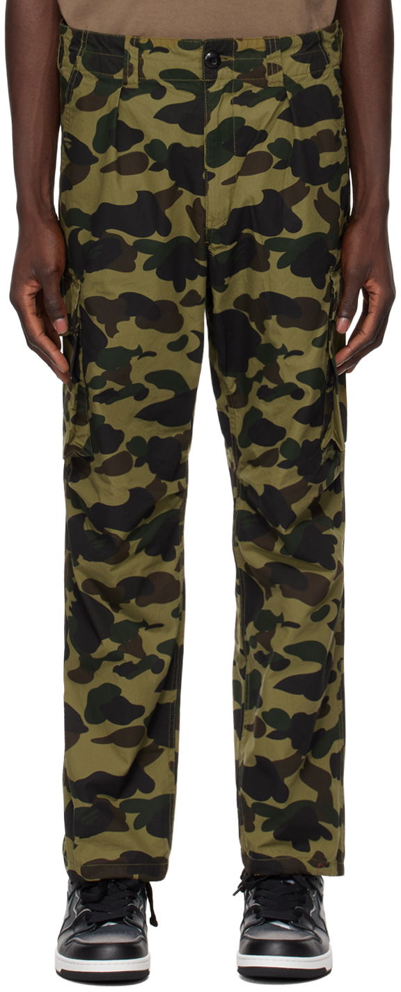 Cargo bukser BAPE 1st Camo Cargo Pants Grøn | 001PTK301002M, 0
