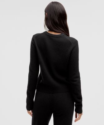 Sweater lululemon Slim Round Neck Cashmere Sweater Sort | prod11790378, 8