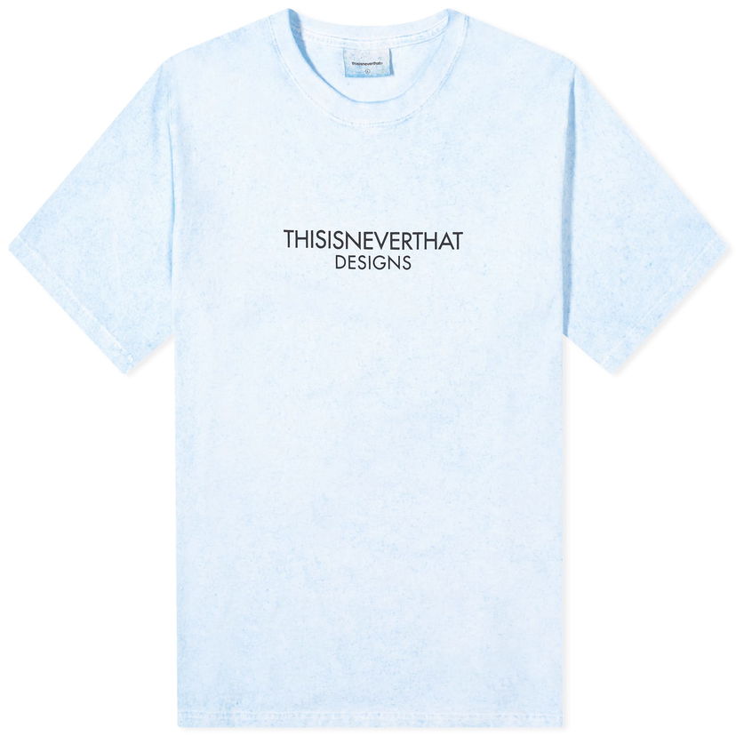 T-shirt thisisneverthat Sprayed FR-Logo Turkis | TN241TTSST23-WHT