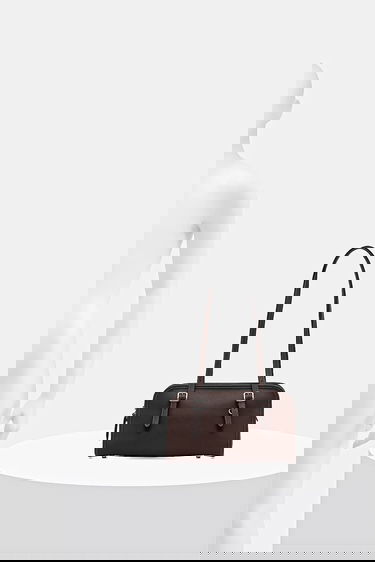 Skuldertaske Coach Glovetanned Leather Swing Shoulder Bag Brun | CM565, 5