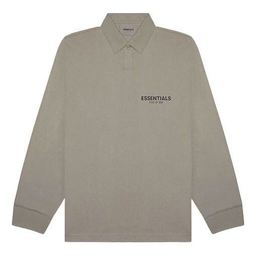 Polo skjorte Fear of God Long Sleeve Polo Grøn | FOG-FW20-355, 0
