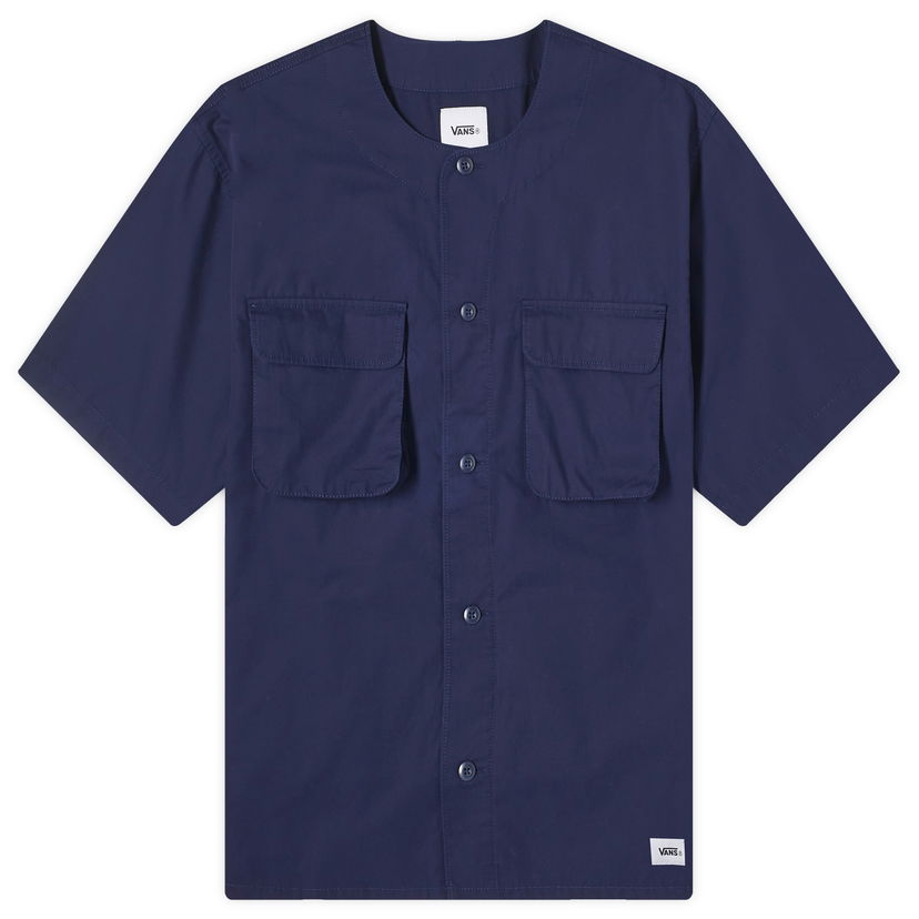 T-shirt Vans Cargo Woven LX in Baritone Mørkeblå | VN000GVTCIE