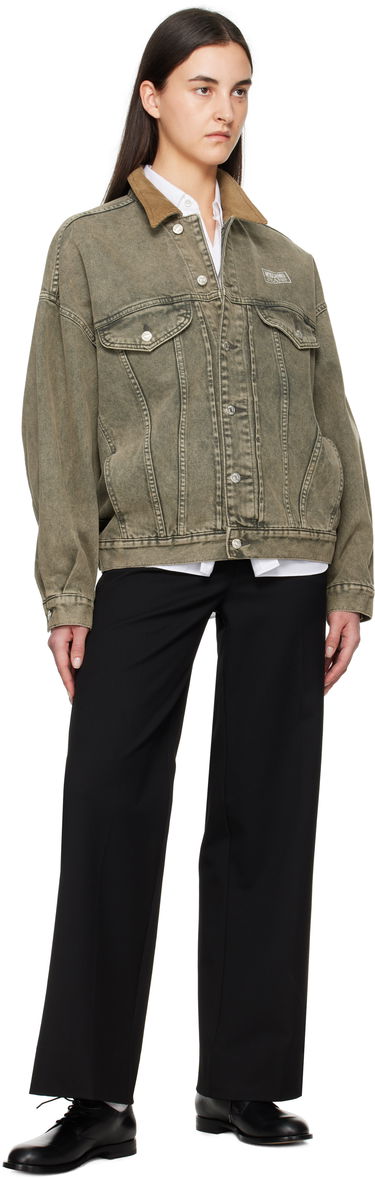 Jakke Moschino Moschino Jeans Vintage Denim Jacket Grøn | 251K10508, 3