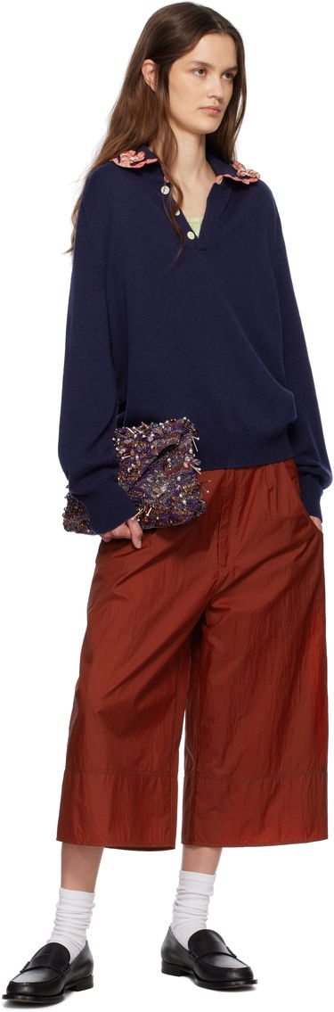 Sweater Bode Bode Rookie Polo Mørkeblå | MRS25KT016, 3