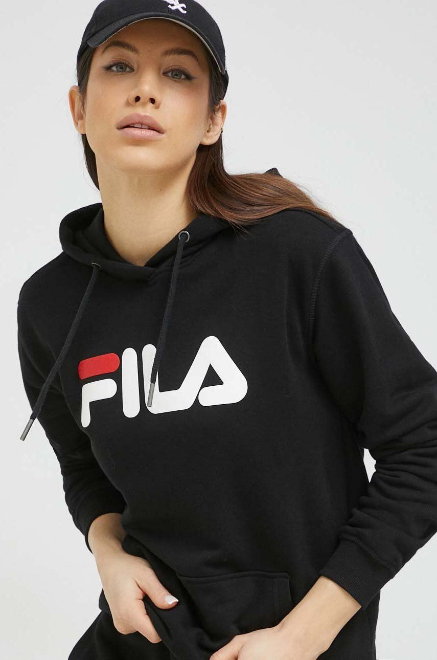 Sweatshirt FILA Hoodie Sort | FAU0068.SS23, 0