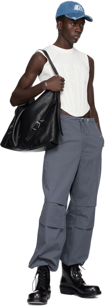 Cargo bukser Dion Lee Toggle Trousers Blå | C2100PS24, 3