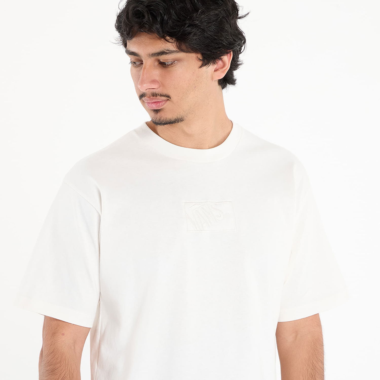 T-shirt Vans Blocked Box Loose Fit T-Shirt Size L Hvid | VN000RAPFS8, 1