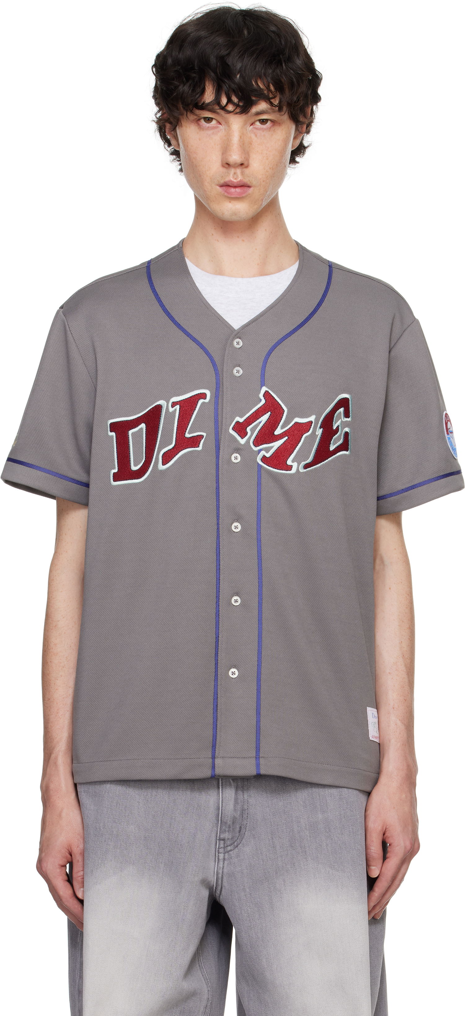 Jersey Dime Gray League Jersey Grå | DIMEFA2410GRY, 0
