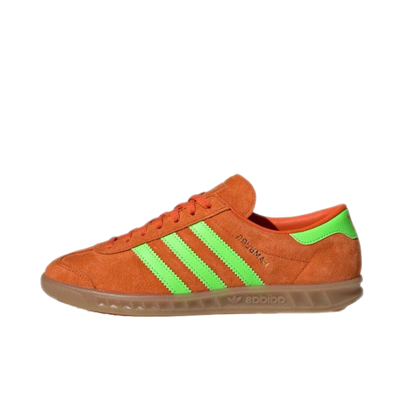 Sneakers og sko adidas Originals Hamburg Orange Solar Green W Orange | IH5460
