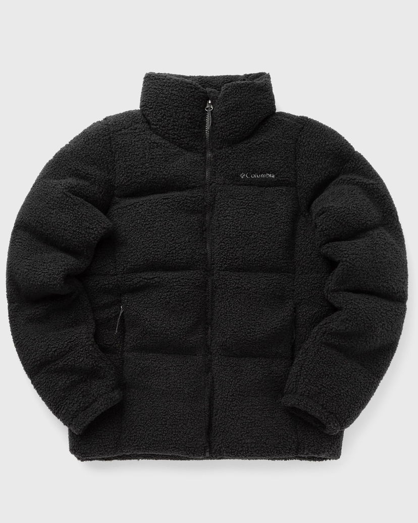 Puffer jakke Columbia Puffect Sherpa Puffer Jacket Sort | 2089231010