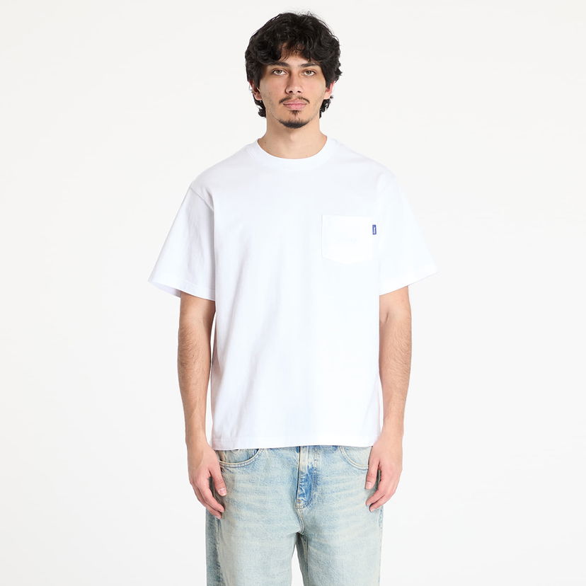T-shirt Awake NY Awake NY Pocket Short Sleeve T-Shirt Hvid | AWK-SP25-TP011-WHI