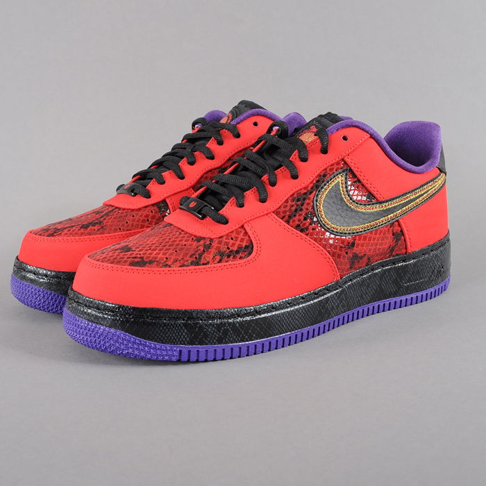 Sneakers og sko Nike Air Force 1 Ng Cmft Lw ''Year Of The Snake'' Rød | 555106-600, 1