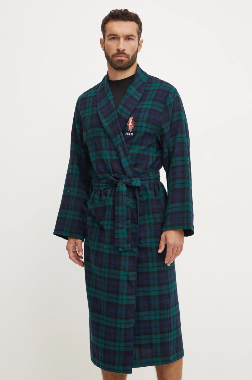 Pyjamas Polo by Ralph Lauren Flannel Dressing Gown Flerfarvet | 714915986, 0