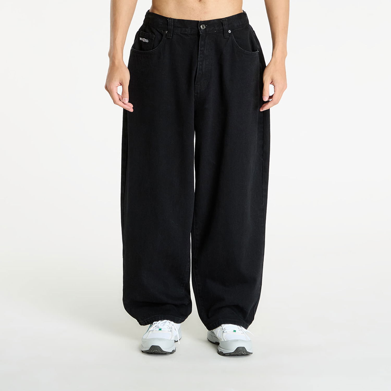 Bukser Wasted Paris Wasted Paris M Signature Rod Pants Sort | WP_000299, 0