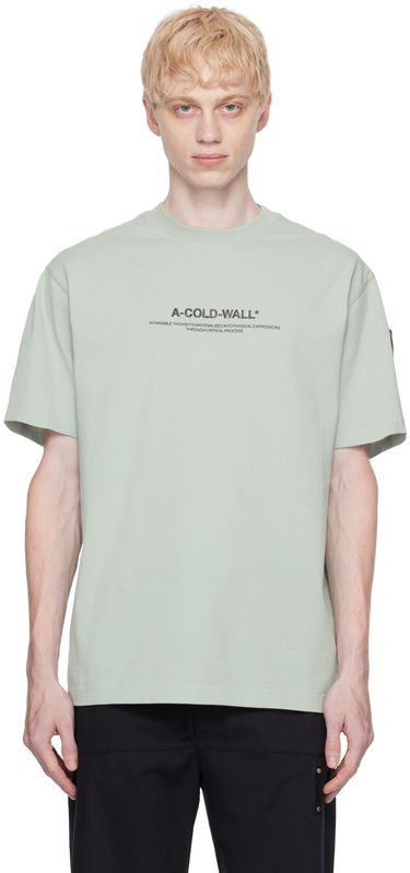 T-shirt A-COLD-WALL* Gray Con Pro Blå | ACWMTS176, 0