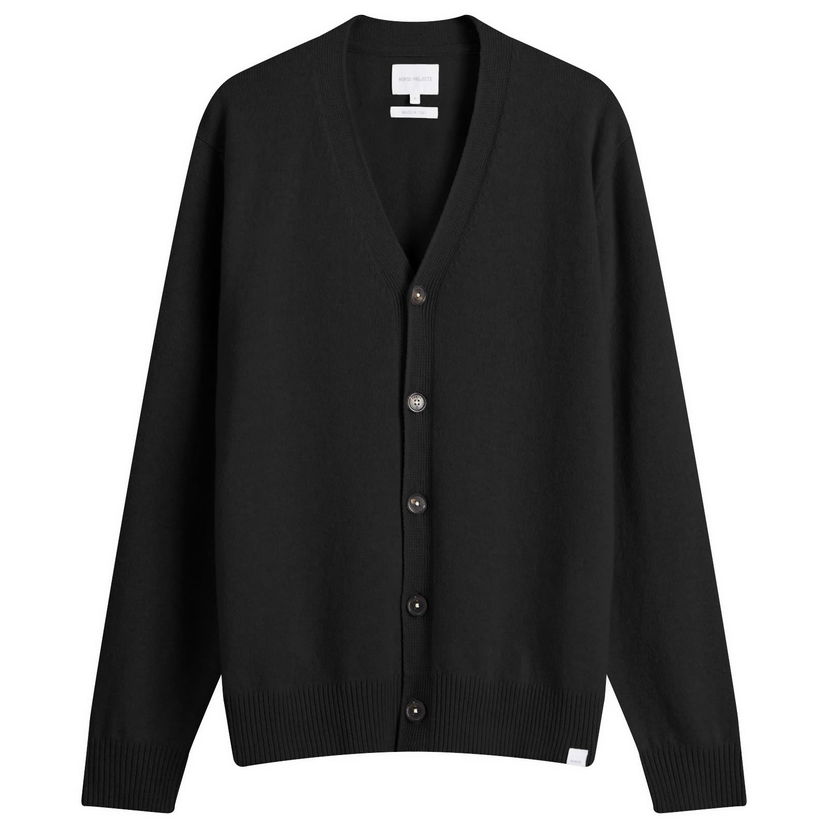 Sweater NORSE PROJECTS Standard Lambswool Knit Cardigan Sort | N45-0624-9999