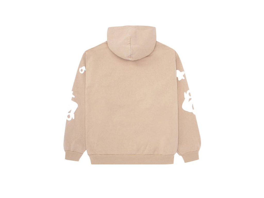 Sweatshirt Sp5der Beluga Hoodie Sand Beige | SP5 SNDBEL HD, 1