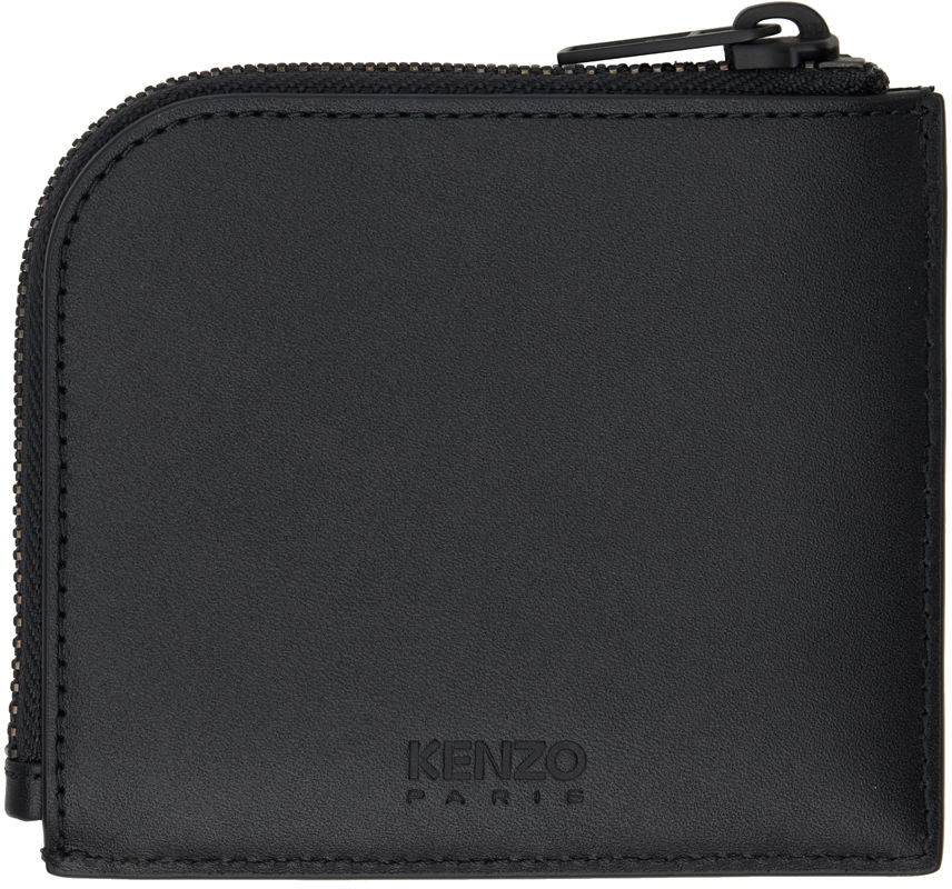 Tegnebog KENZO Paris Leather Sort | FD55PM823L41, 1