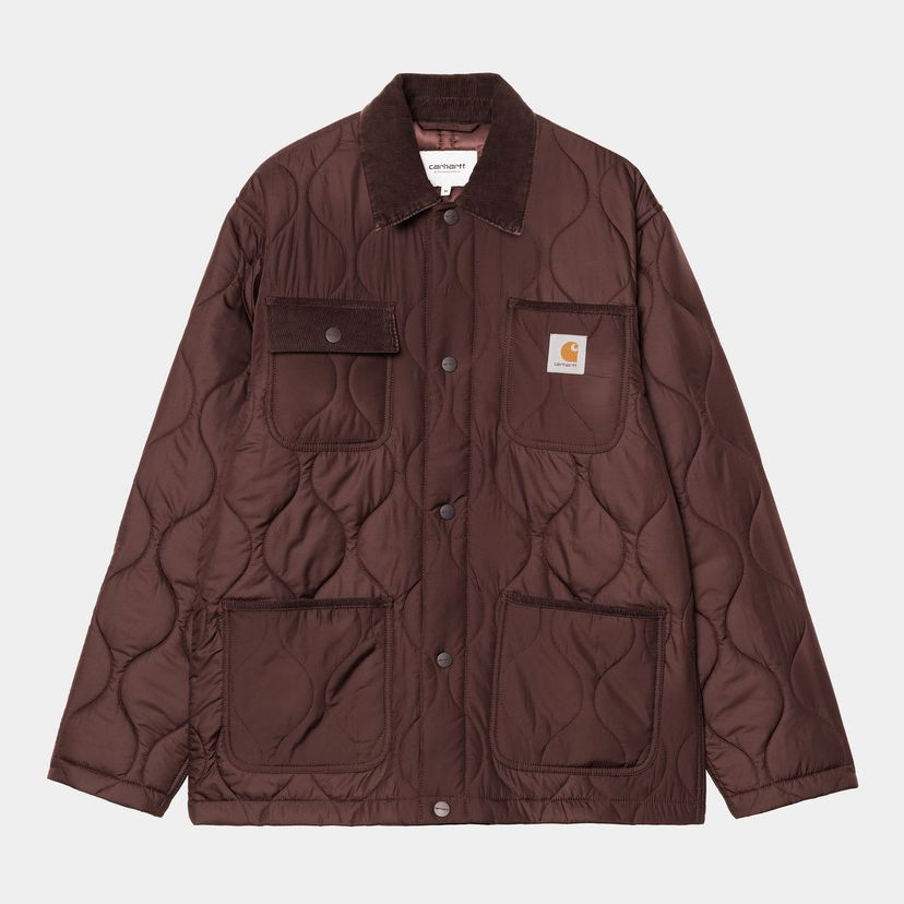 Jakke Carhartt WIP Oscar Chore Liner Brun | I035366_9