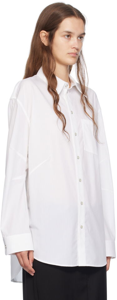 Skjorte Helmut Lang Helmut Lang Apex Women's Blouse Hvid | O06HW599, 1