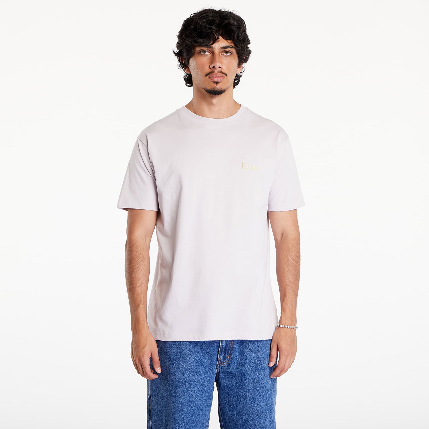 T-shirt Dime Classic Small Logo T-Shirt Dusty Pink XL Lyserød | DIMESU2417PIN, 0